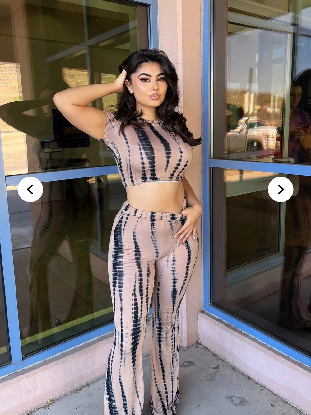 Fashion nova Jazmin Tie Dye Pant Set 33 - Taupe